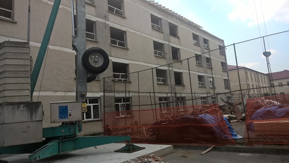 Lucrări de investiții la Liceul Reformat ”Wesselenyi” Zalău