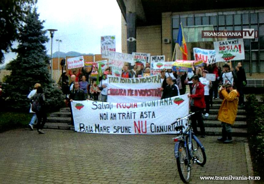 Baia Mare începe în sfârşit să spună, public şi răspicat, ce (nu) vrea şi de ce! NU cianurii! (Galerie FOTO)