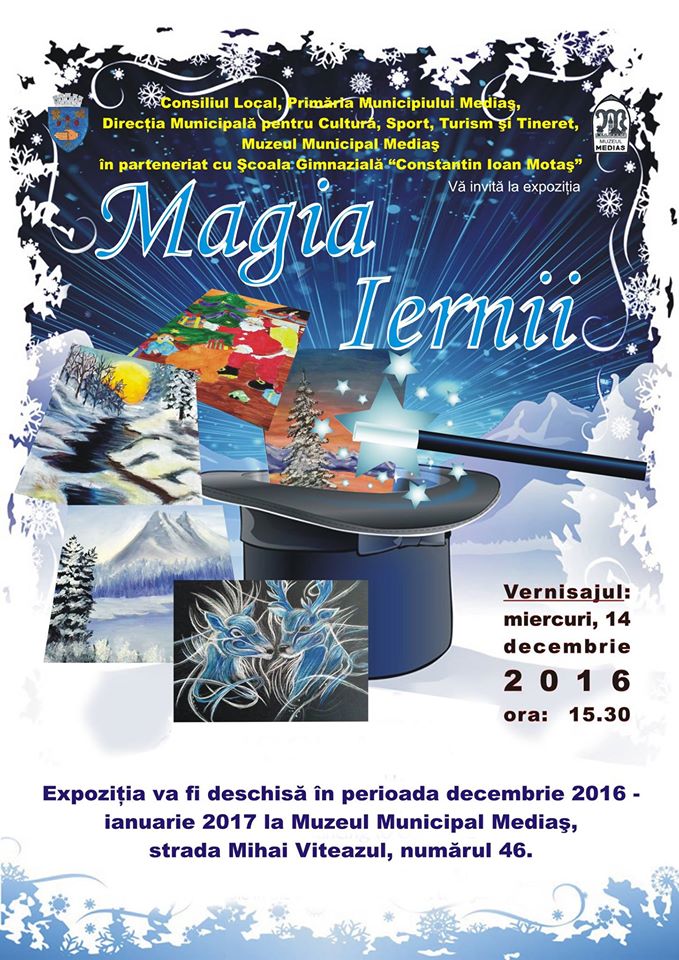 Mediaș: Expoziţie temporară „MAGIA IERNII” – ediția a IV-a