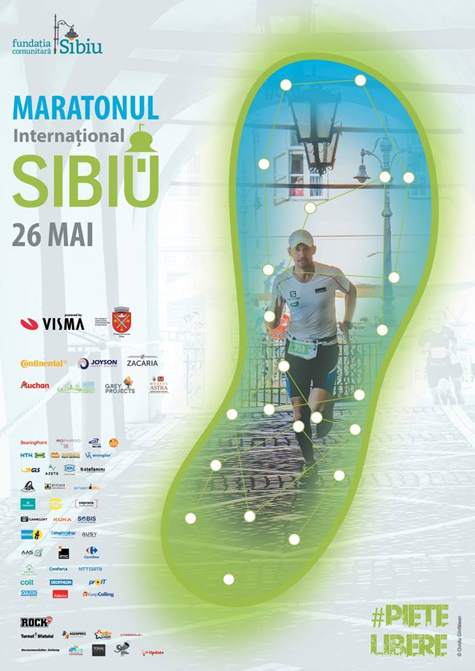 Maratonul Internațional Sibiu va avea loc sâmbătă, 26 mai