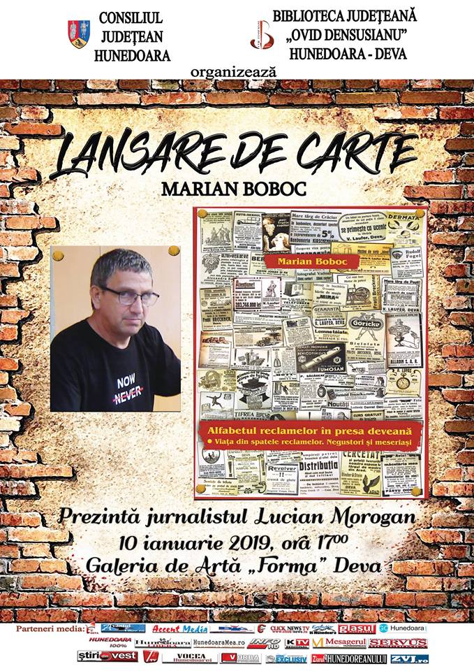 Lansare de carte Marian Boboc, la Deva