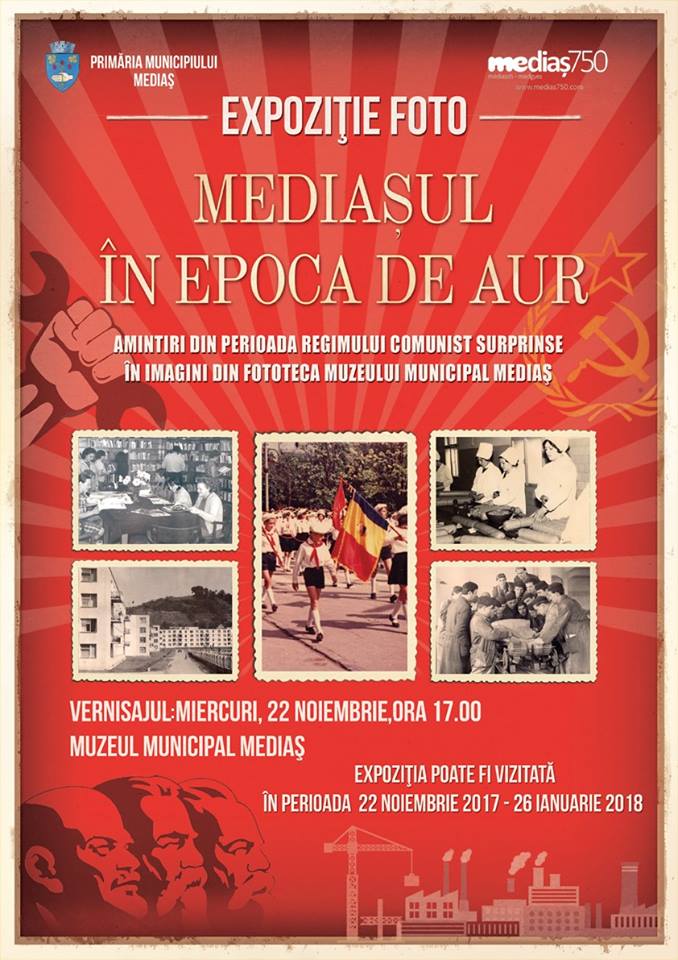 Expoziţie de fotografie: Mediașul în „Epoca de Aur”