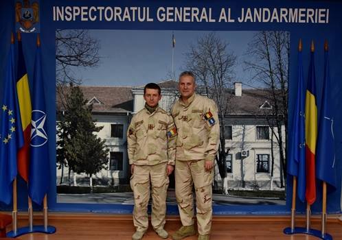 Un jandarm hunedorean a revenit în țară după încheierea misiunii NATO Resolute Support Afganistan