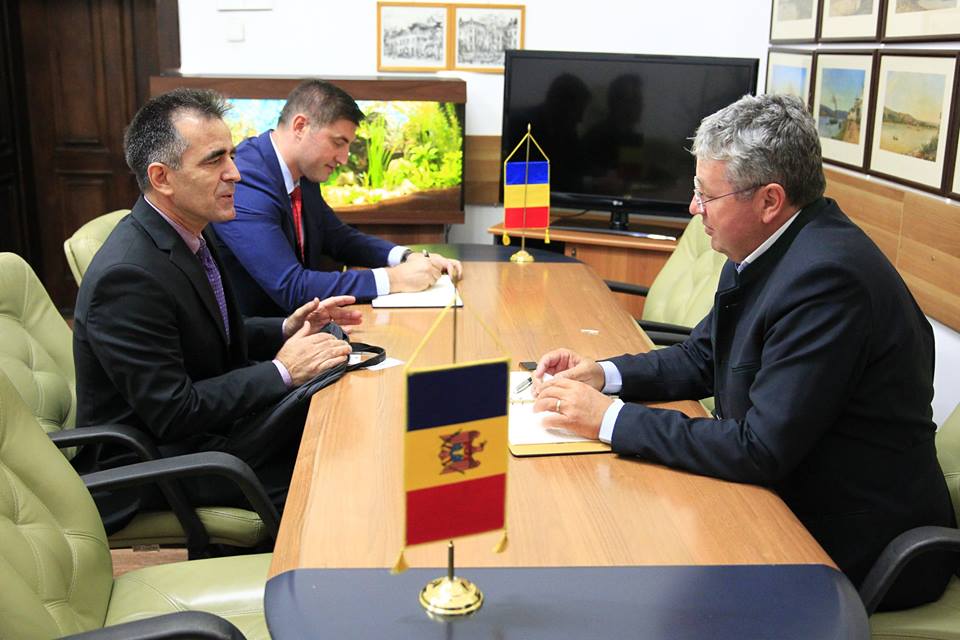 Ambasadorul Republicii Moldova, în vizită la Consiliul Județean Bihor