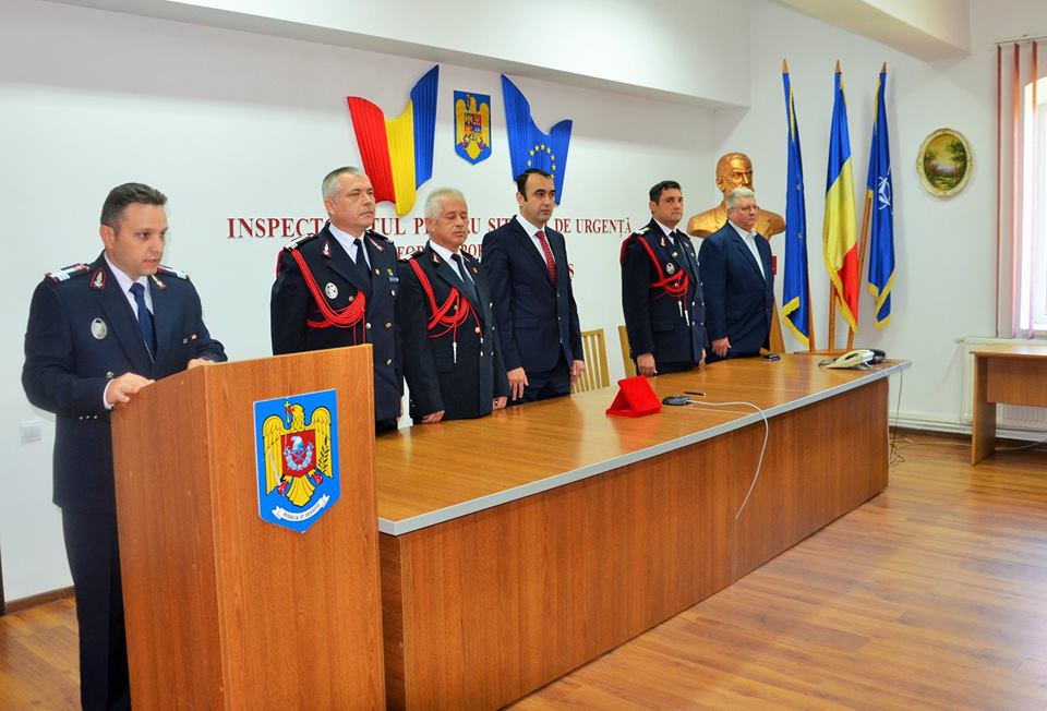 Colonel ing. Miron Adrian Chichișan, noul inspector șef al ISU Maramureș