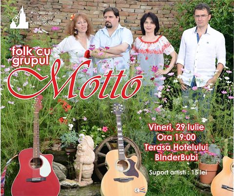 Mediaș: Seară de folk cu tema “Cântecele cenaclului din anii ’80” (29 iulie)