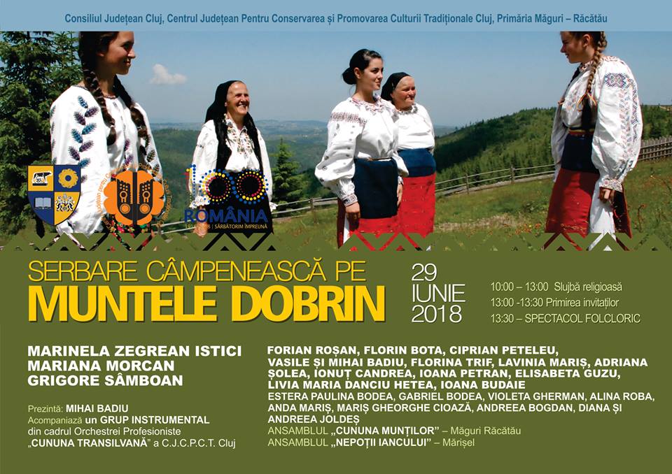 Sărbători tradiționale pe Muntele Dobrin, la Berchieșu și Bologa