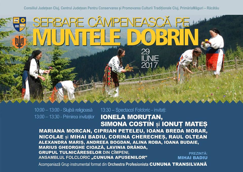 Sărbători tradiționale pe Muntele Dobrin, la Berchieșu și Bologa