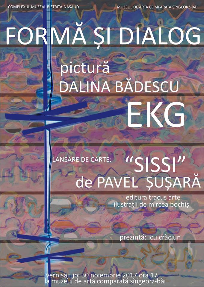 Expoziție de pictură și lansare de carte la Sîngeorz-Băi