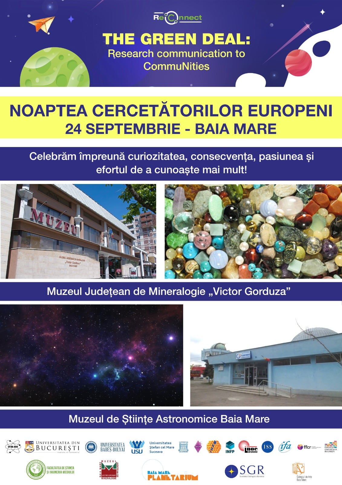 Noaptea Cercetătorilor Europeni în Baia Mare