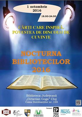Cluj Napoca: „Nocturna Bibliotecilor” a ajuns la ediţia a şaptea (sâmbătă, 1 octombrie)