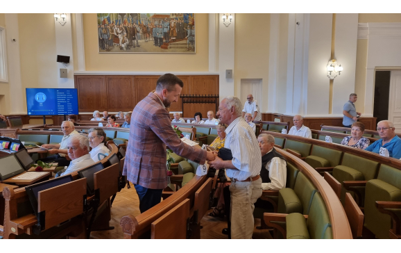 35 de cupluri premiate cu ocazia Nunții de Aur la Primăria Oradea