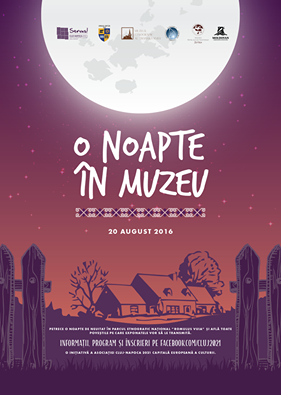 O Noapte în Muzeu, în Parcul Etnografic din Cluj Napoca