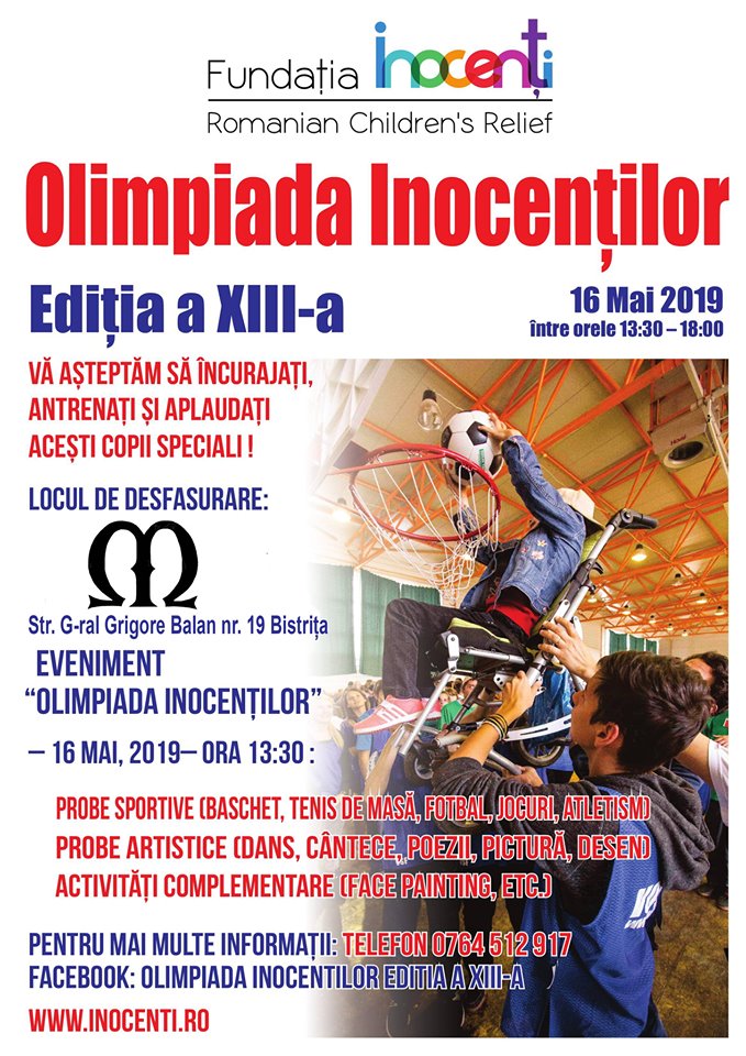 Olimpiada Inocenților în Bistrița