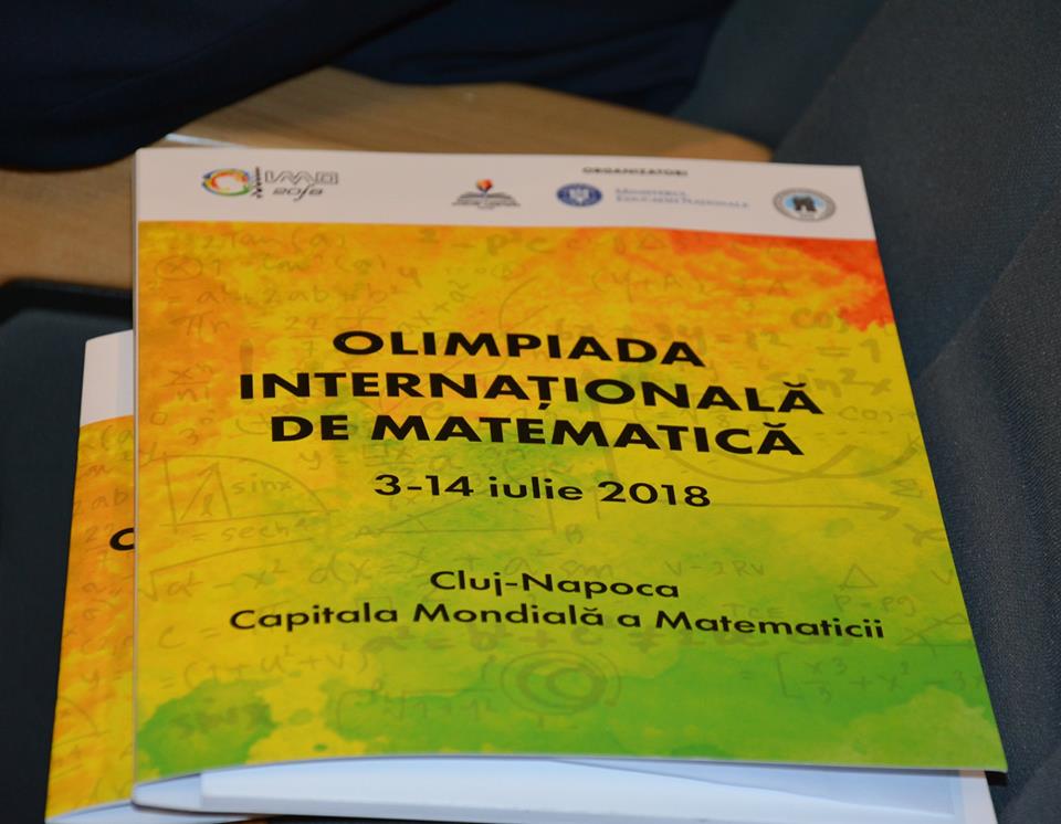 Bani de la Consiliului Județean pentru organizarea Olimpiadei Internaționale de Matematică de la Cluj-Napoca