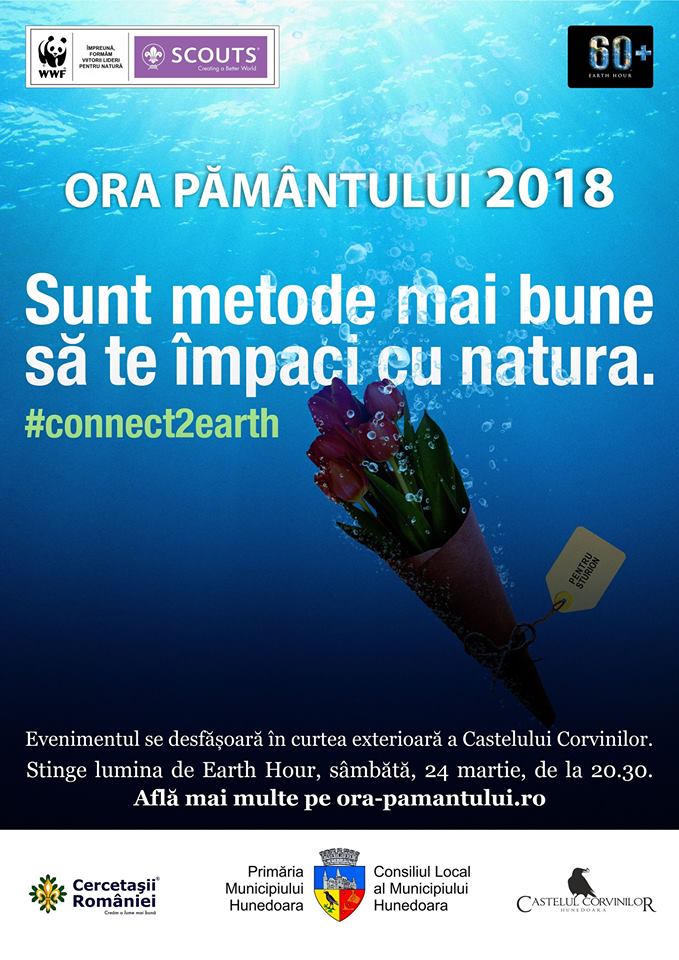 Municipiul Hunedoara sărbătorește Ora Pământului