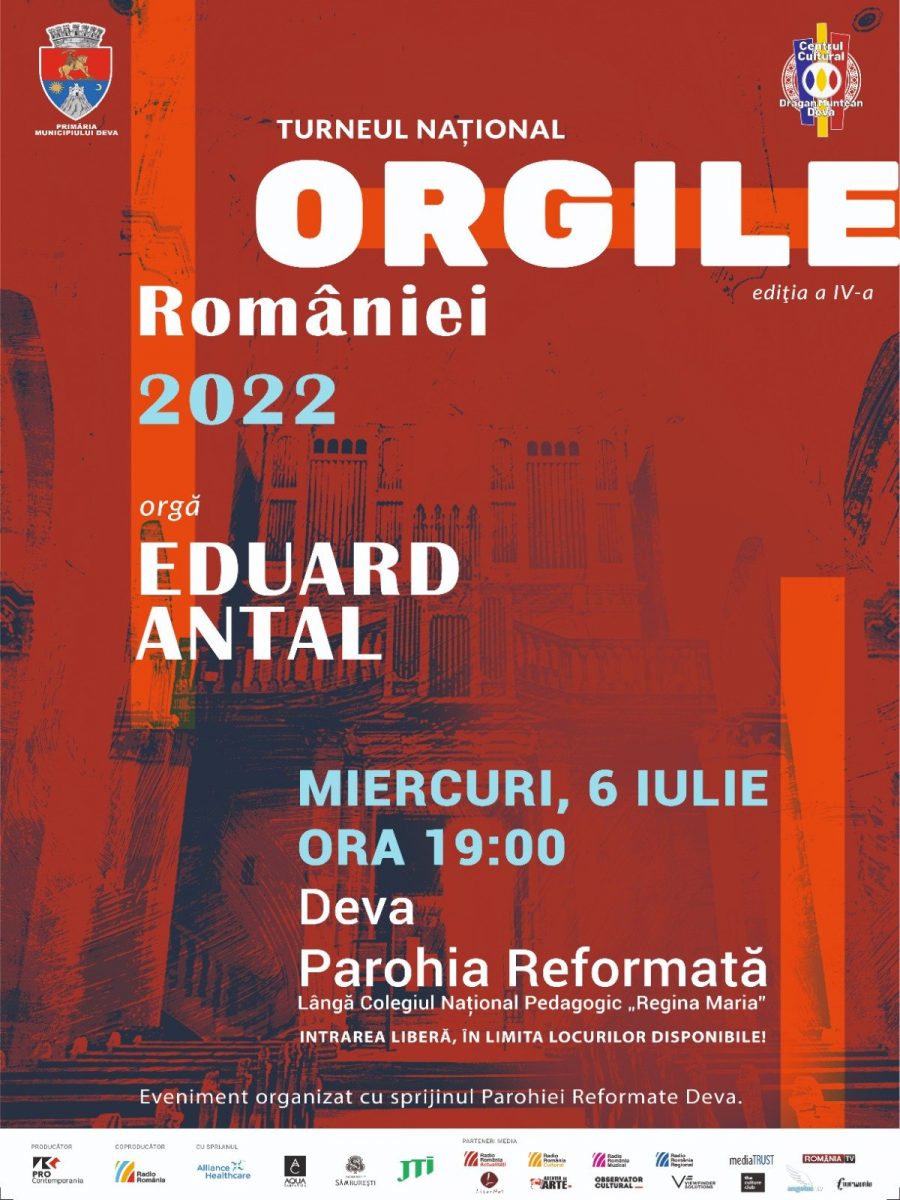 Turneul Național ,,Orgile României” ajunge la Deva