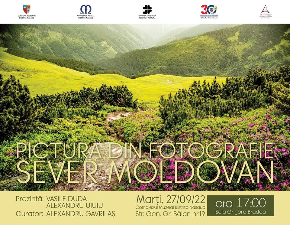 Expoziție Sever Moldovan la Complexul Muzeal Bistrița-Năsăud