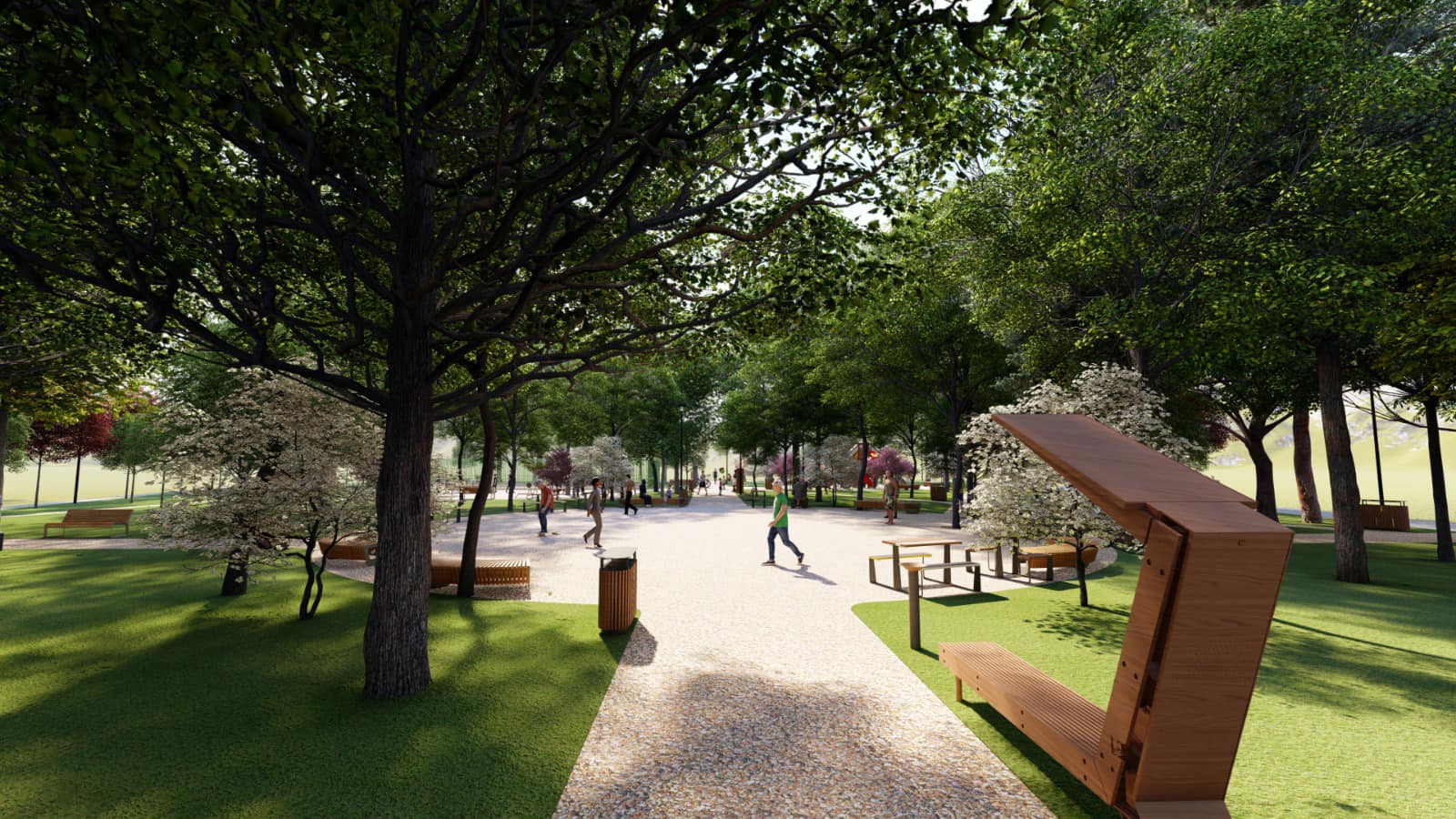 Se modernizează Parcul 14 Iulie din Cluj-Napoca