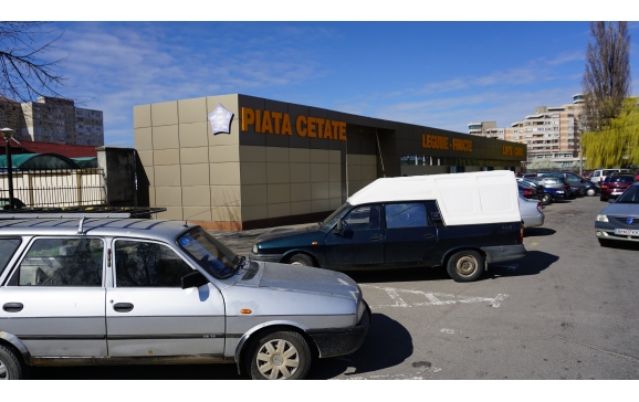 Oradea: Lucrările de modernizare la Piaţa Cetate au fost finalizate