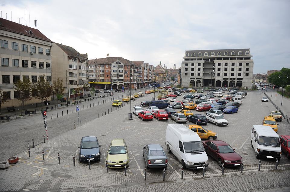 Parcare subterană în Piața Gării din Sibiu