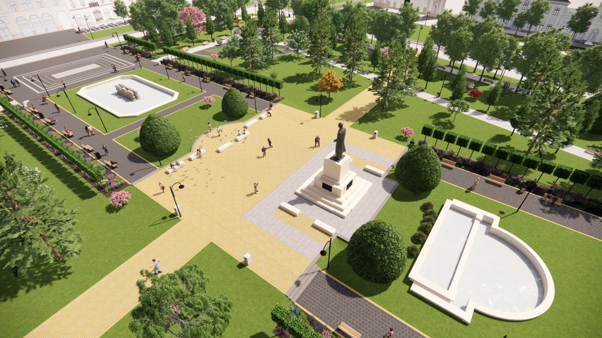 Piața Libertății din Satu Mare va fi modernizată