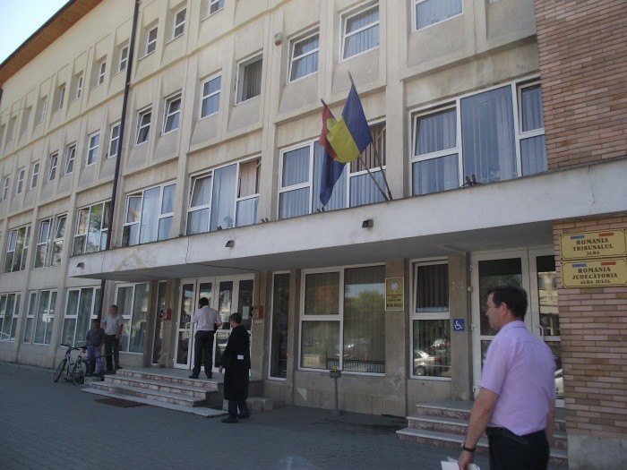 Suspendarea activităţii de judecată la Tribunalul Alba