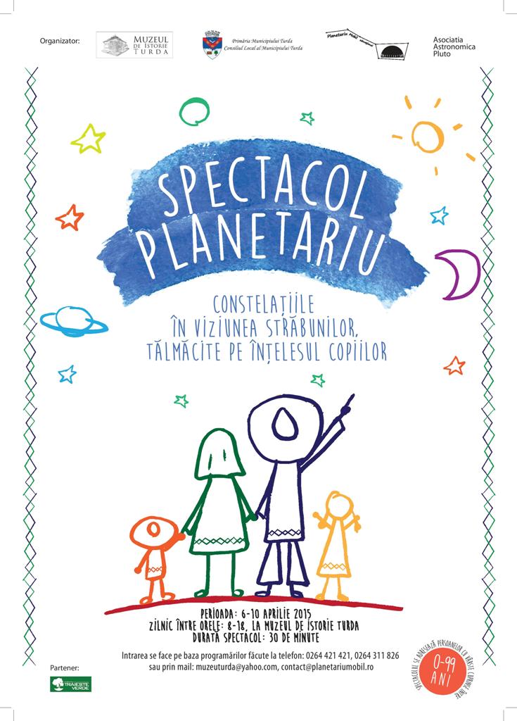 Pentru prima dată în istoria orașului Turda, se organizează un spectacol de Planetariu