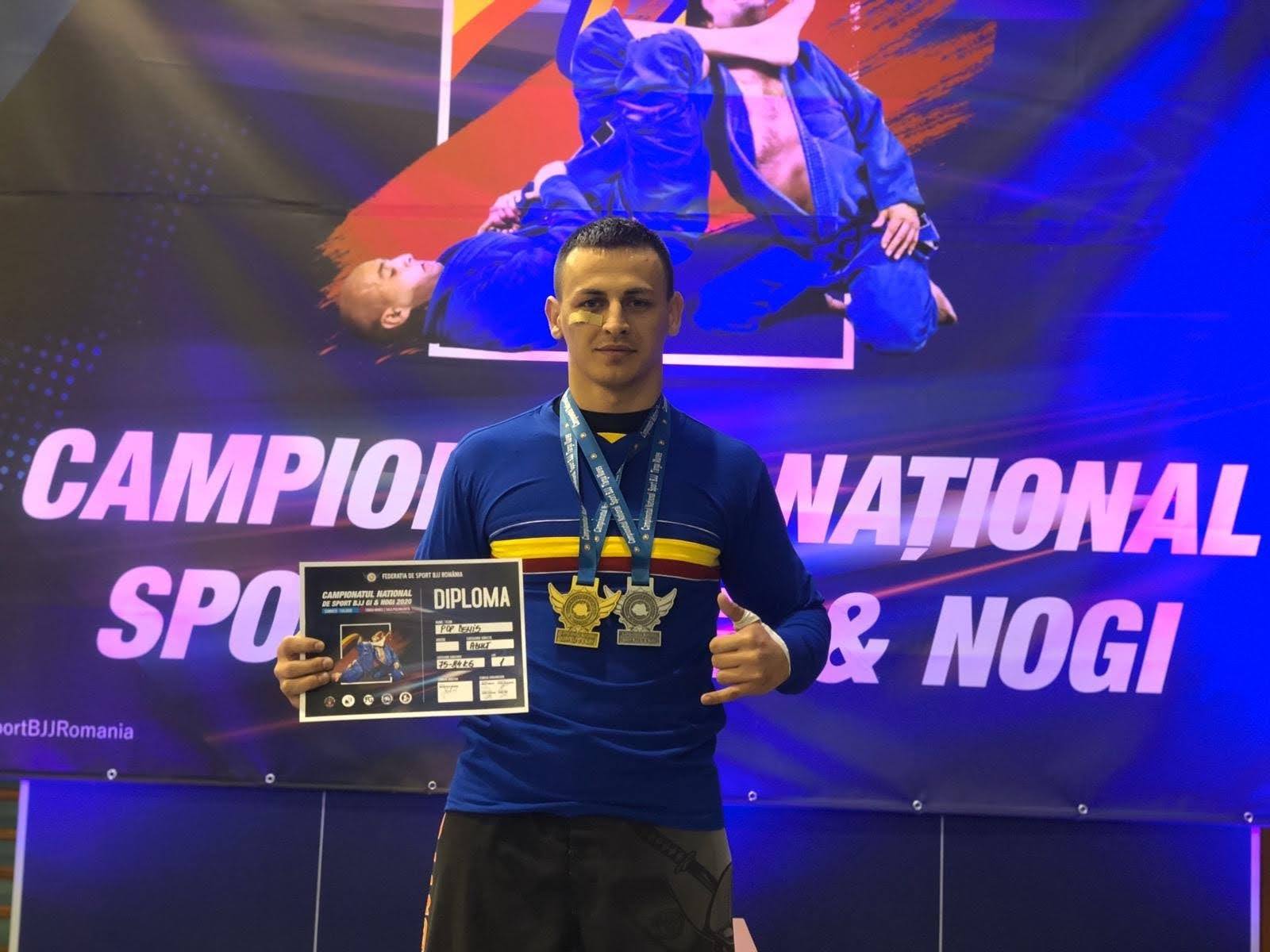 Jandarm maramureşean, campion/vicecampion la Judo, Sambo și Jiu Jitsu Brazilian