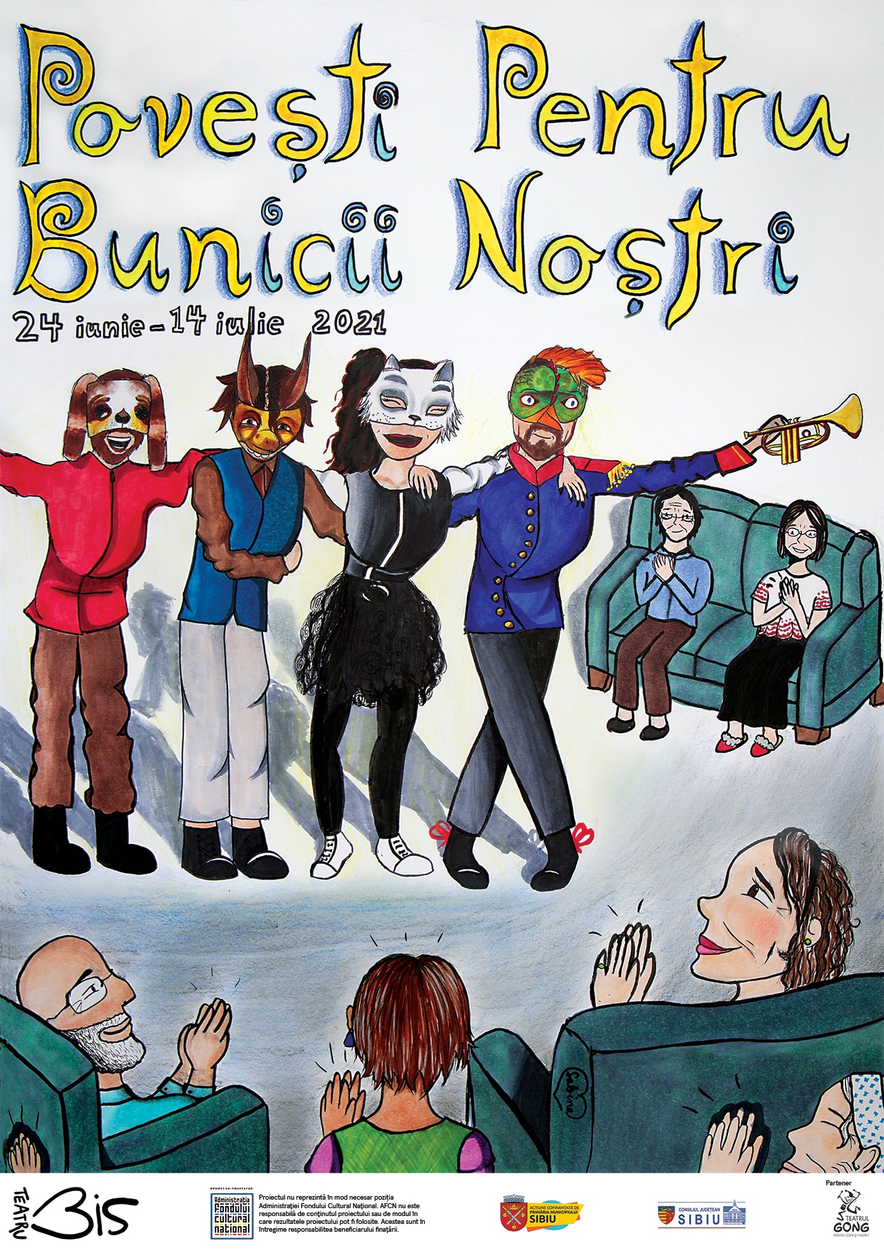 Turneul actorilor Bis Teatru, intitulat „Povești pentru bunicii noștri”, este în plină desfășurare