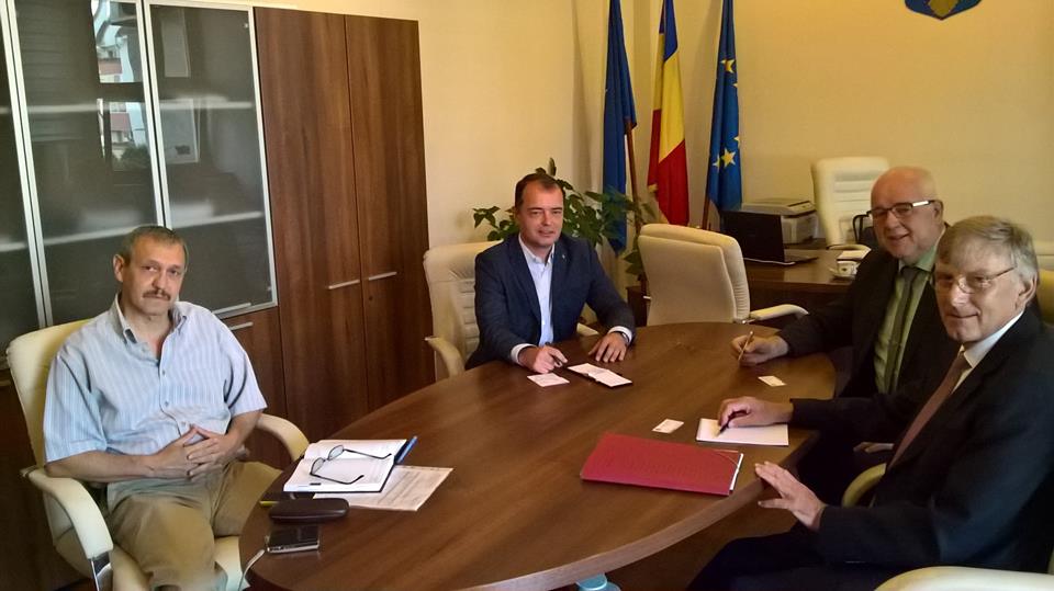Delegație germană la Prefectura Bistriţa-Năsăud