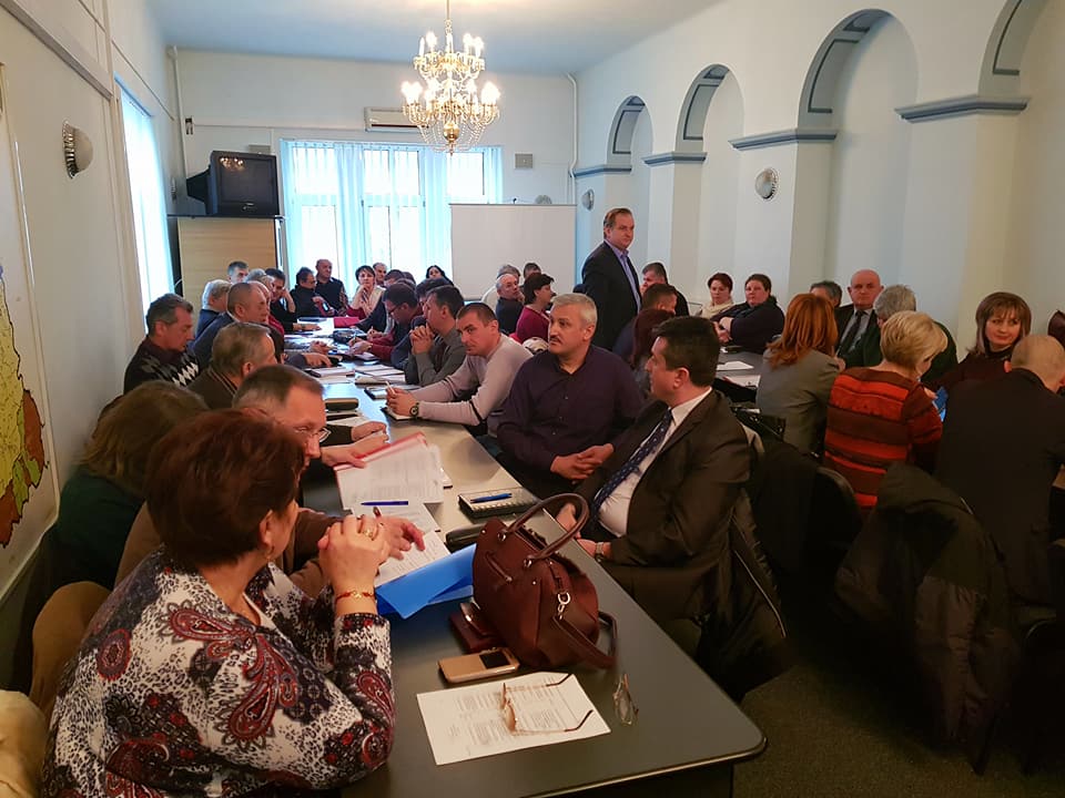 Ședinţa Comisiei de Dialog Social, la Prefectura Hunedoara