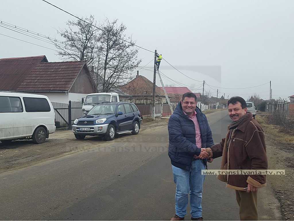 Iluminatul public pe LED în comuna Păulești