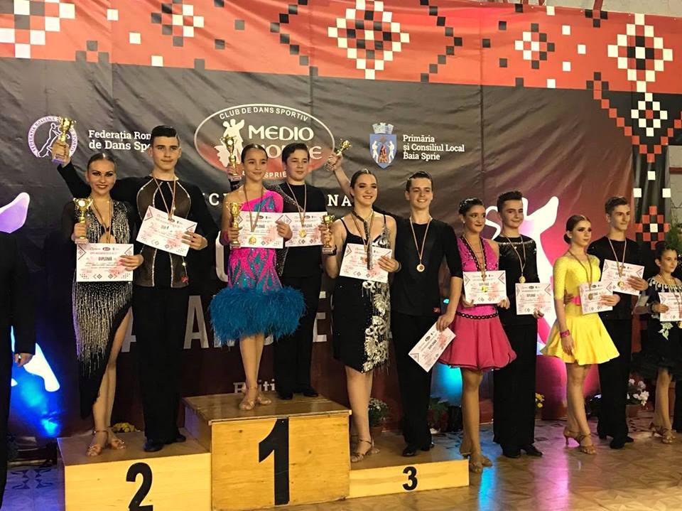 Prodance 2000 Baia Mare: Festival latino, 5 medalii la Cupa Maramureșului și seminar de pregătire