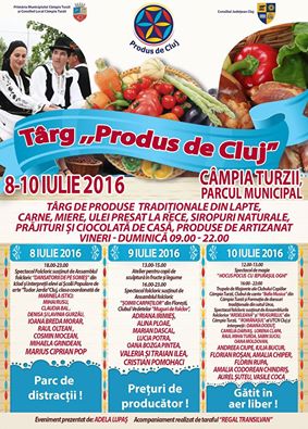 Târgul Produs de Cluj, la Câmpia Turzii