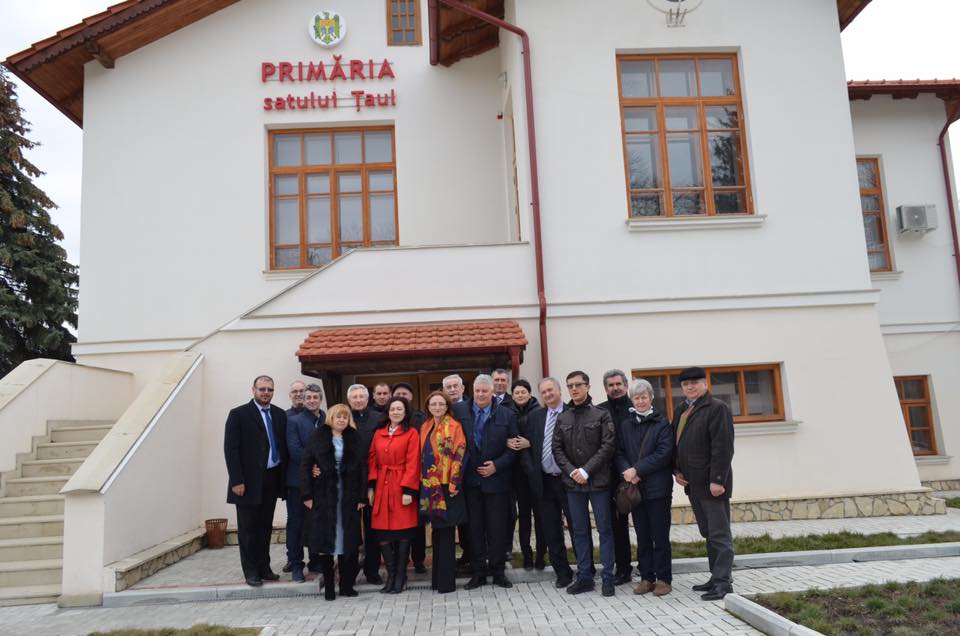 Vizită oficială a reprezentanților județului Sibiu, în Raionul Dondușeni din Republica Moldova