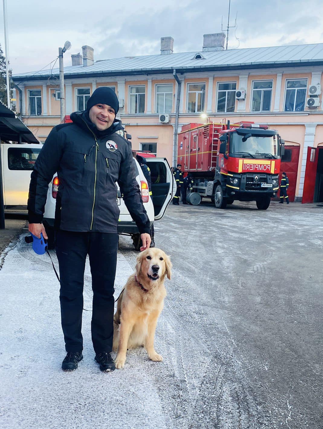Un pompier clujean a plecat voluntar în Turcia