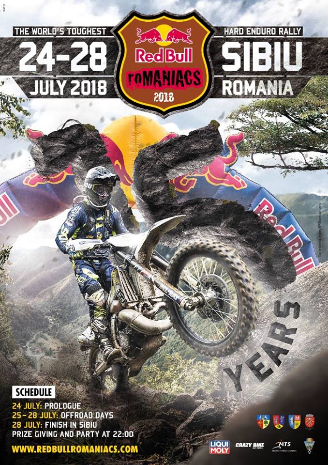O nouă ediție a raliului hard enduro Red Bull Romaniacs se desfășoară în Sibiu
