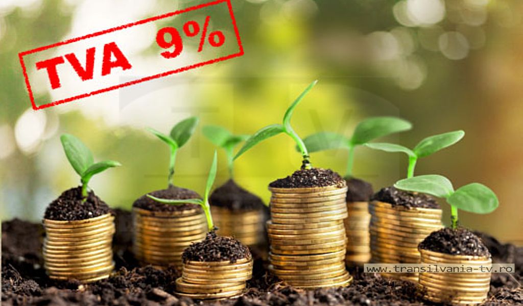 TVA de 9% pentru serviciile din sectorul agricol