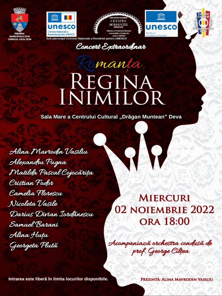 Spectacol extraordinar „Romanța, regina inimilor” la Deva