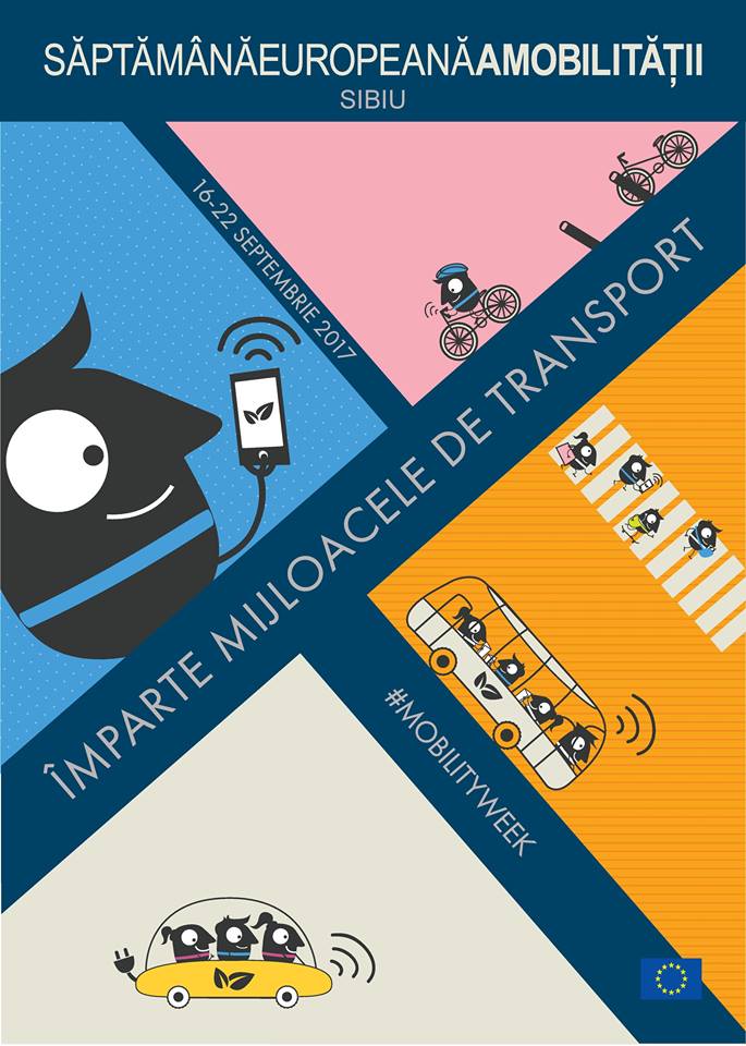 Sibiul participă anul acesta la Săptămâna Mobilității Europene