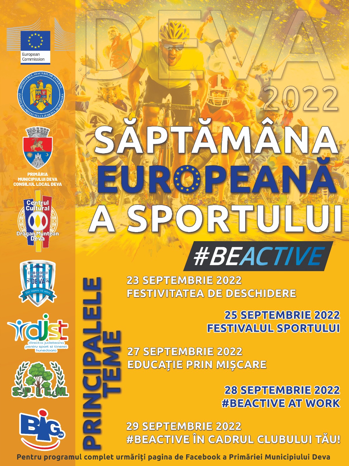 Săptămâna europeană a sportului la Deva