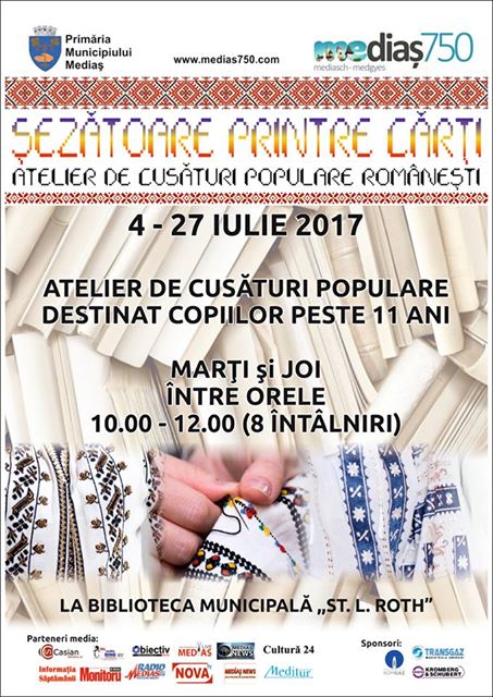 Tinerii din Mediaș sunt așteptați să se înscrie la „Şezătoare printre cărţi“