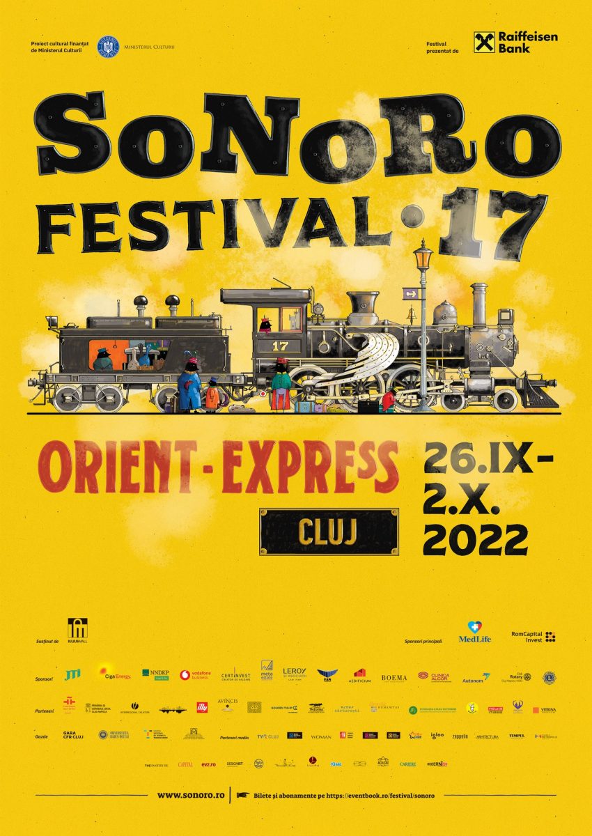 Trenul Festivalului SoNoRo Orient Express oprește la Cluj