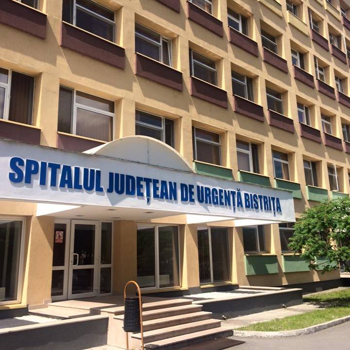 Lucrări la Spitalul Județean de Urgență Bistrița