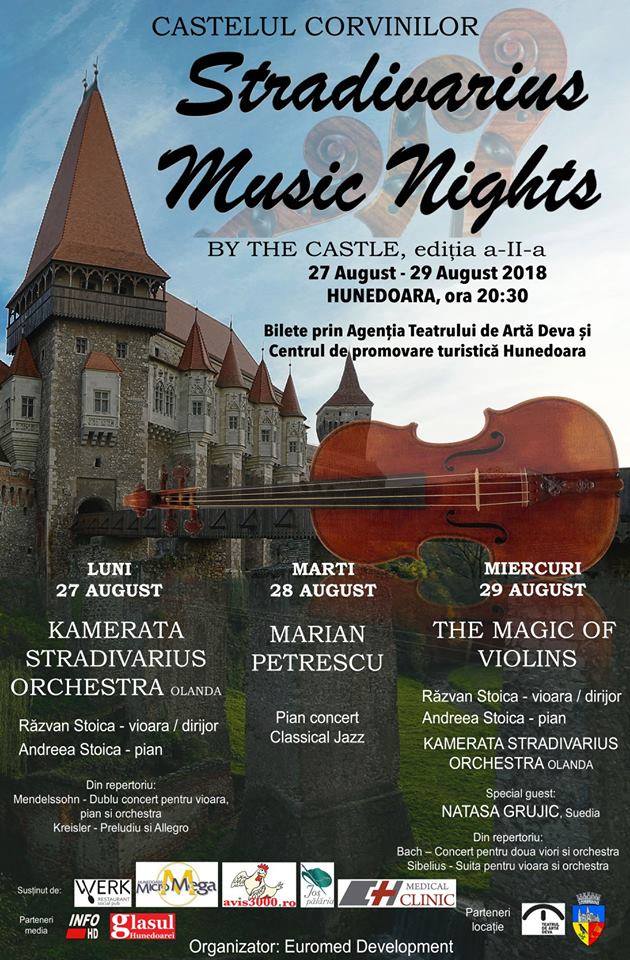 Stradivarius Music Nights by the Castle, la Castelul Corvinilor