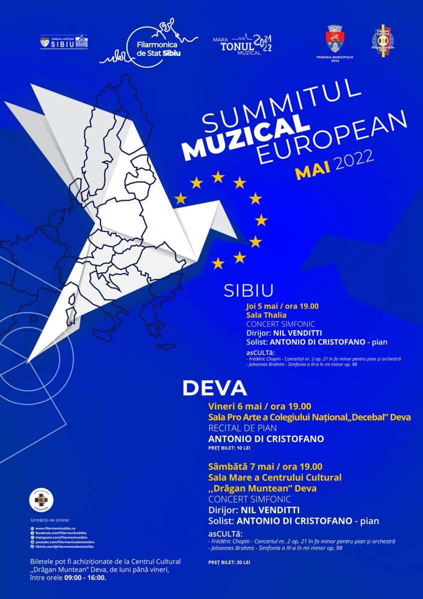 „Summitul Muzical European” la Deva