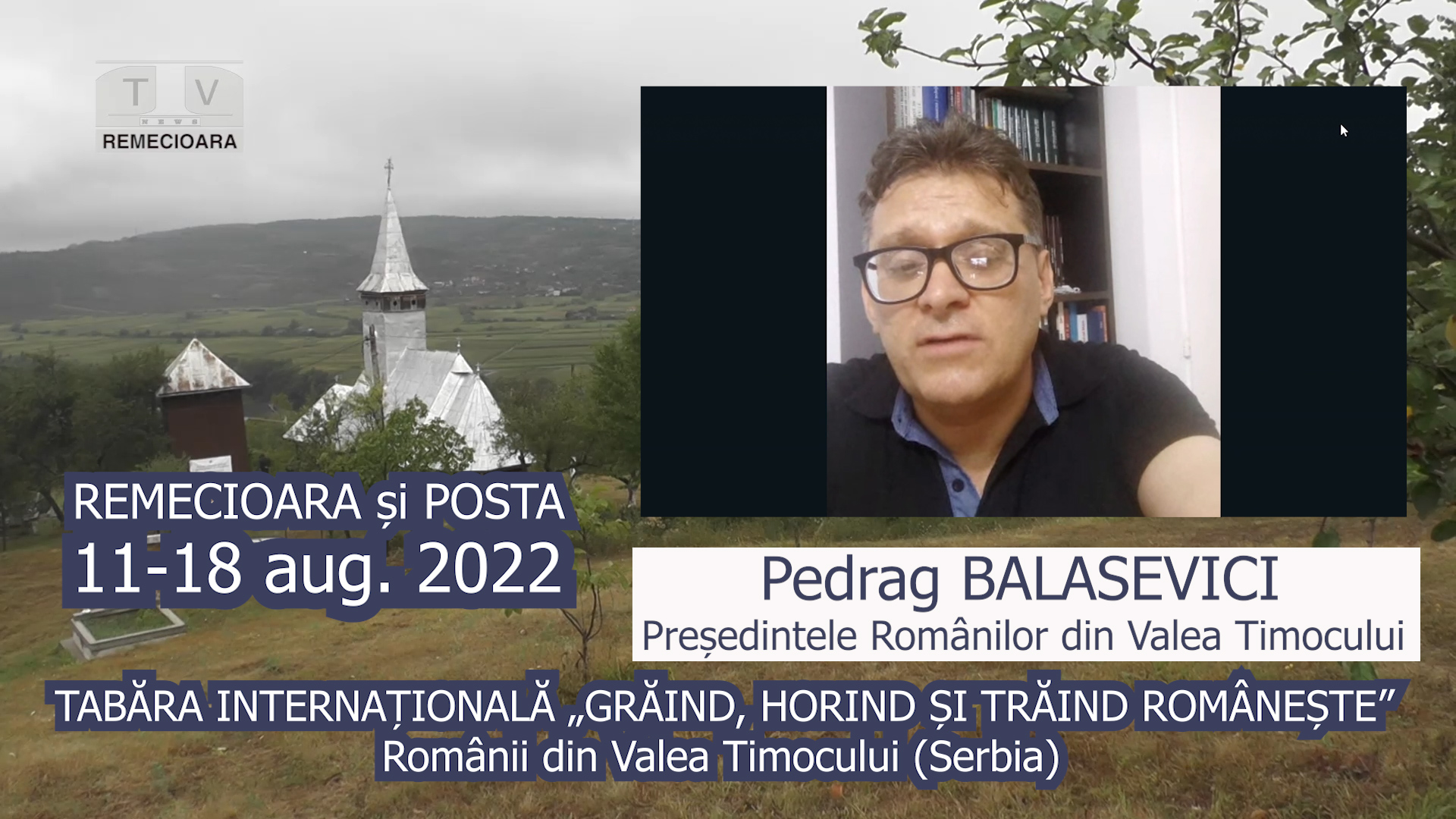 PREMIERĂ în Tabăra Internațională din Remecioara – În acest an vor fi prezenți copii ai românilor din Valea Timocului (VIDEO)