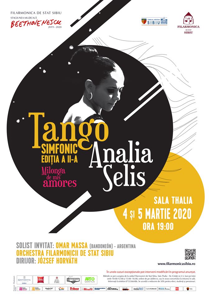 Analia Selis, în concert la Sibiu