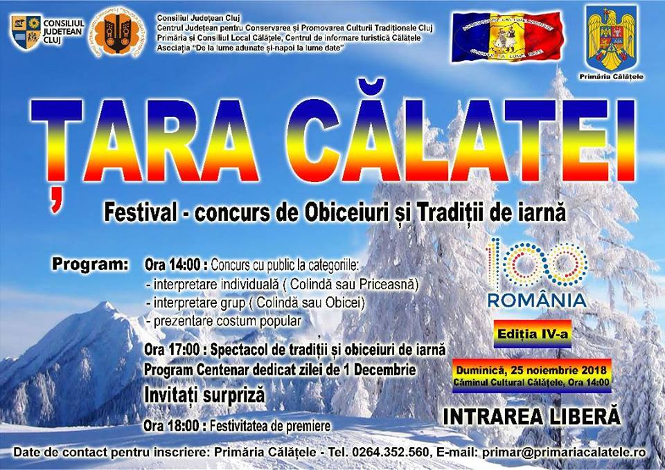 Festivalul-concurs județean de obiceiuri și tradiții „Țara Călatei” (ediția a IV-a)